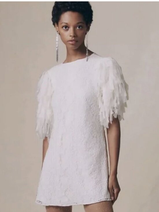 Free People Dresses & Skirts - Free People Songbird Mini Dress White Large
